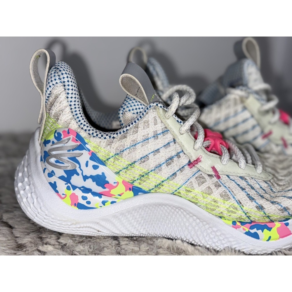 Under Armour Curry "Splash Party" Youth 4Y Basketball Shoes Multicolor - Picture 10 of 10